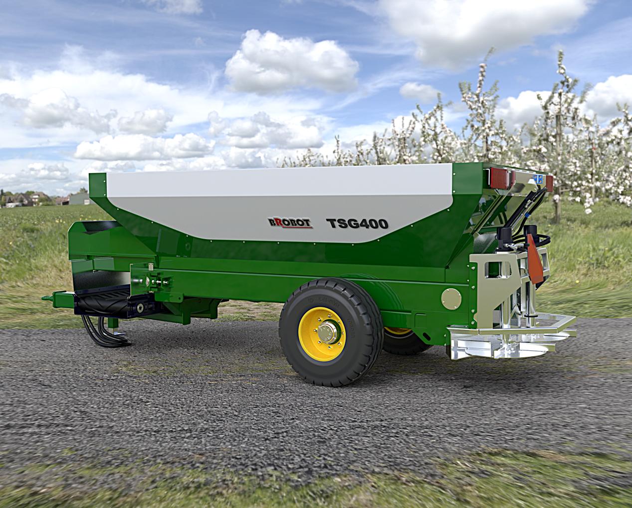 BROBOT Revolutionizes TSG400 Orchard Spreader